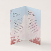 Boek van de liefde details bijsluiter kaart (Binnen)