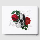 Boek van de Rode Floral Gothic Wedding (Achterkant)