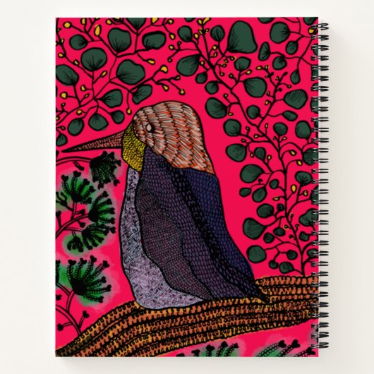 Boek van de vogelschets (Achterkant)