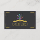 Boek van Dreams Magic Fantasy Schrijver Boekhandel Visitekaartje (Voorkant)