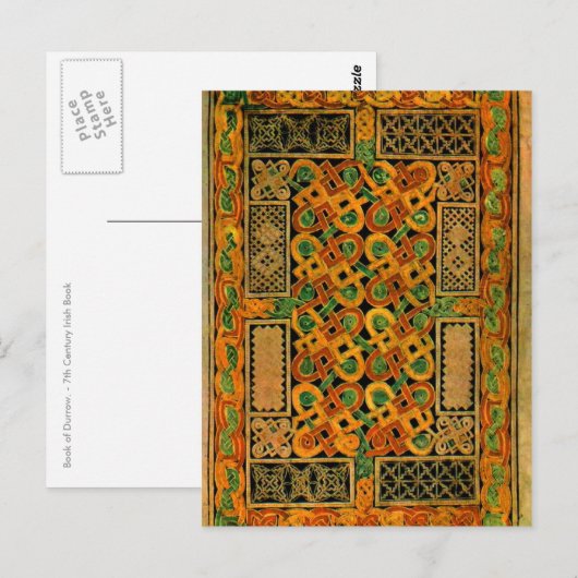 Boek van Durrow Briefkaart (Voorkant / Achterkant)