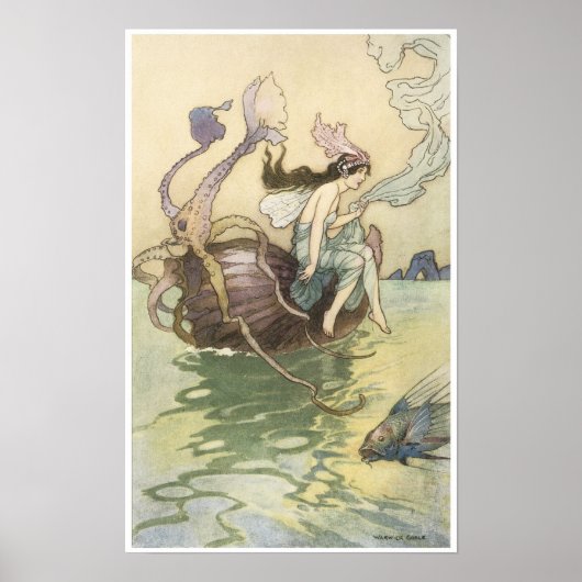 Boek van Fairy Poetry, Nautilus is mijn Boat Poster (Voorkant)