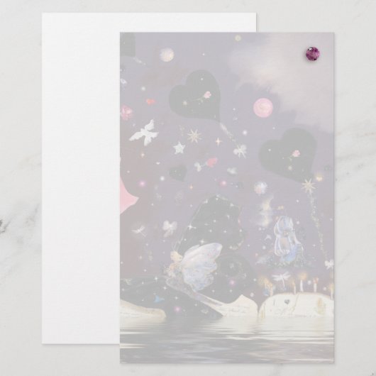 Boek van Fairy Tales! Briefpapier (Voorkant / Achterkant)