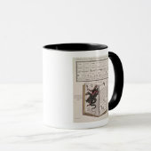 Boek van gedistilleerde dranken mok (Voorkant rechts)