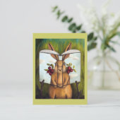 Boek van geheimen 4-Het konijnenverhaal Briefkaart (Staand voorkant)