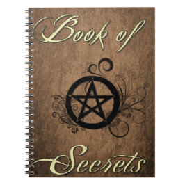 Boek van geheimen notitieboek