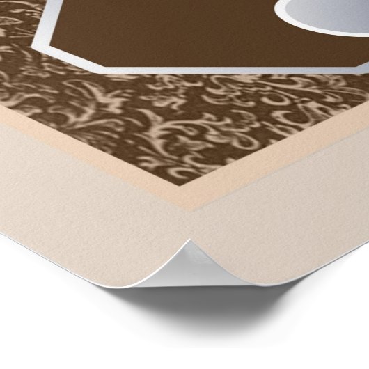 Boek van geheimen "Visio Mystica" Alchemy Poster (Hoek)