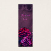 Boek van gepersonaliseerd Bladwijzer van de Schadu Mini Visitekaartjes (Achterkant)