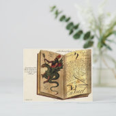 Boek van het Briefkaart van gedistilleerde dranken (Staand voorkant)