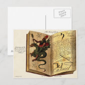 Boek van het Briefkaart van gedistilleerde dranken (Voorkant / Achterkant)