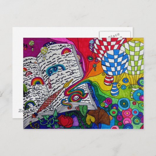 Boek van het leven Briefkaart (Voorkant / Achterkant)