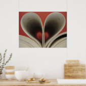 Boek van het Poster van het hart (Keuken)