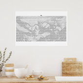 Boek van John (volledige KJV-tekst) Poster (Keuken)