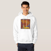 Boek van Kells Keltische knoop middeleeuwse vogel Hoodie (Voorkant volledig)
