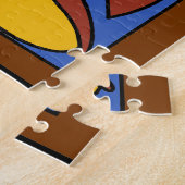 Boek van Kells Keltische knoop middeleeuwse vogel Legpuzzel (Zijkant)