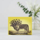 Boek van Openbaring Blasfemie Beast Briefkaart (Staand voorkant)