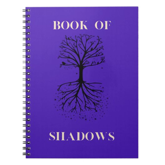 Boek van Shadows Notitieboek Journal Tree of Life (Voorkant)