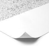 Boek van spreekwoorden (volledige KJV-tekst) Poster (Hoek)