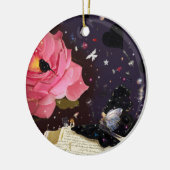 Boek van sprookjes keramisch ornament (Links)