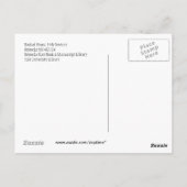 Boek van urenverlichting met middeleeuwse verlicht briefkaart (Achterkant)