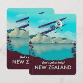 Boek vandaag een vliegtuig! Nieuw-Zeeland (Voorkant / Achterkant)