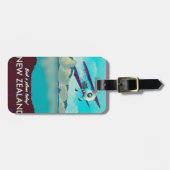 Boek vandaag een vliegtuig! Nieuw-Zeeland Bagagelabel (Voorkant horizontaal)