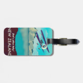 Boek vandaag een vliegtuig! Nieuw-Zeeland Bagagelabel (Achterkant horizontaal)