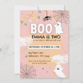 Boek Verjaardag Thema | Halloween Herfst Meisje Ve Kaart