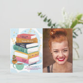 Boek Verjaardagsbibliotheek Nodig uit om fotoboeke Kaart (Staand voorkant)