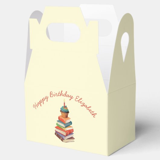 Boek Verjaardagsfeest Kinder Lezing Bedankdoosjes (Geopend)