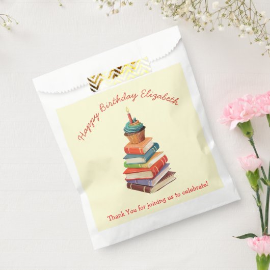 Boek Verjaardagsfeest Kinder Lezing Bedankzakje (Gezegeld)