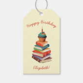 Boek Verjaardagsfeest Kinder Lezing Cadeaulabel (Voorkant)