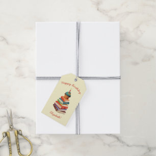 Boek Verjaardagsfeest Kinder Lezing Cadeaulabel