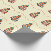 Boek Verjaardagsfeest Kinder Lezing Cadeaupapier (Hoek)