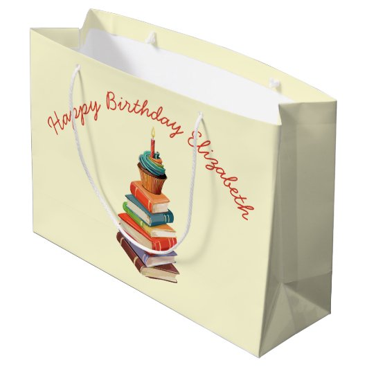 Boek Verjaardagsfeest Kinder Lezing Groot Cadeauzakje (Achterkant Gekanteld)