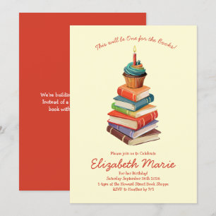 Boek Verjaardagsfeest Kinder Lezing Kaart