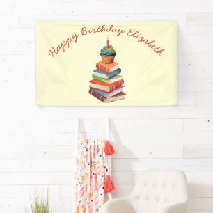 Boek Verjaardagsfeest Kinder Lezing Spandoek