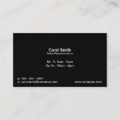 Boek Visitekaartje (Achterkant)