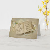 boek voor 32e Jubileum Kaart (Gele Bloem)