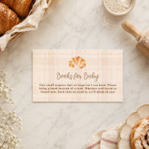 Boek voor Baby Broodje-in-de-oven Croissant Meisje
