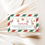 Boek voor Baby Santa Christmas Party Enclosure Kaa Informatiekaartje<br><div class="desc">Boek voor Baby Santa Christmas Party Enclosure Kaart</div>