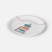 Boek voor Baby shower Bord (Gekanteld)