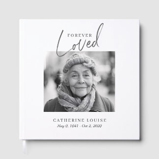 Boek voor eeuwig geliefde uitvaart viering van het