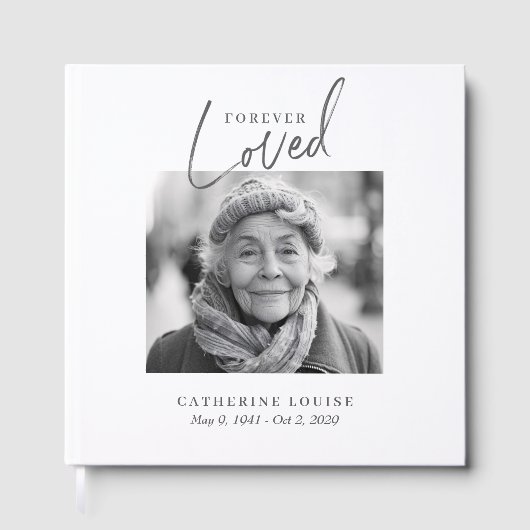 Boek voor eeuwig geliefde uitvaart viering van het (Voorkant)