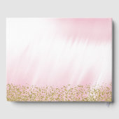 Boek voor gasten bij ethnic prinses babyshower (Achterkant)