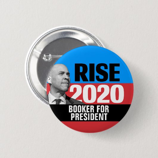 Boek voor President Ronde Button 5,7 Cm (Voorkant /achterkant)