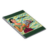 boek voor vrouwelijke recepten notitieboek (Rechterzijde)