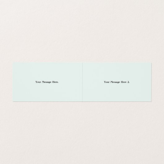 Boek Vouw Visitekaartjes Betta Fish (Binnenkant ongevouwen)