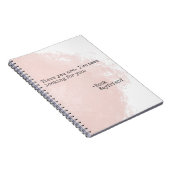 Boek Vriendelijke Quote - Daar ben je Notitieboek (Rechterzijde)