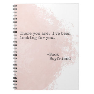 Boek Vriendelijke Quote - Daar ben je Notitieboek